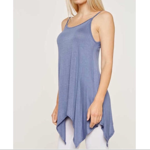 ❗️SALES ❗️SPAGHETTI STRAP HEM TUNIC TOP - Picture 4 of 8